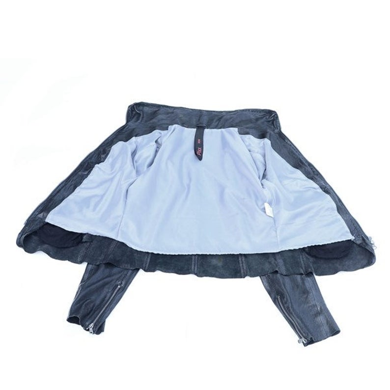 Women Biker Leather jacket - Image 4