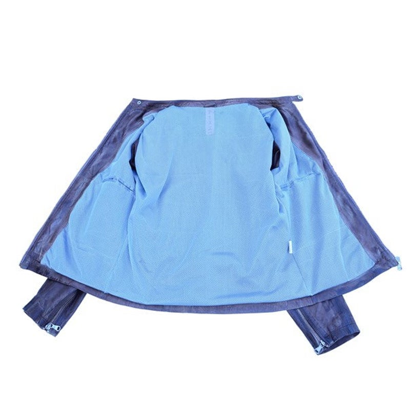 Men Sheepskin Real Leather Jacket - Image 3